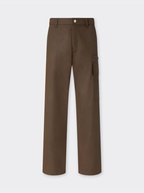 Ferrari Cargo pants in vintage-effect technical gabardine