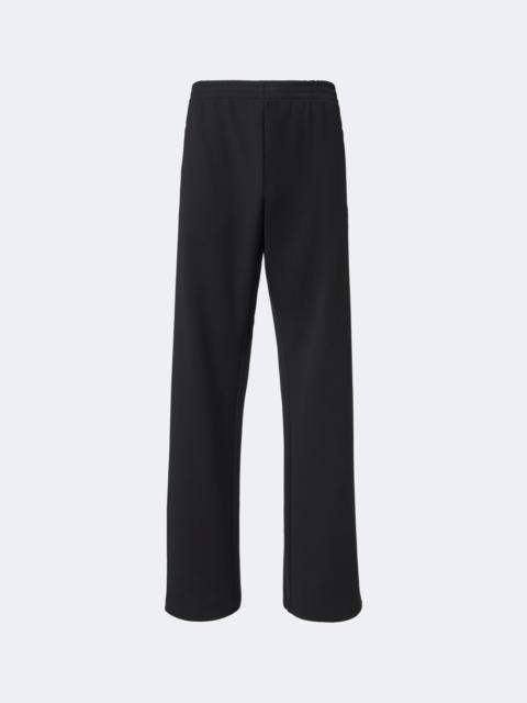 GUCCI Cotton-blend jersey wide-leg sweatpants