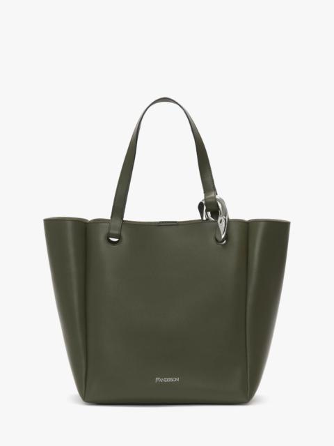 JW Anderson JWA CORNER TOTE - LEATHER TOTE BAG