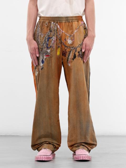 doublet Trompe L'oeil Embroidered Track Pants