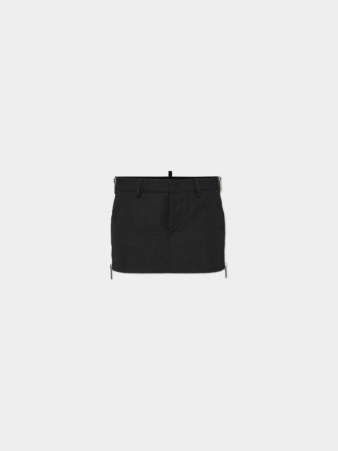 DSQUARED2 ZIPPER AUDRY SKIRT