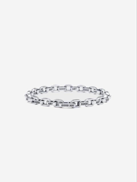 GOOD ART HLYWD GOOD ART HLYWD NOTSO PEQUEÑO BRACELET - STERLING SILVER