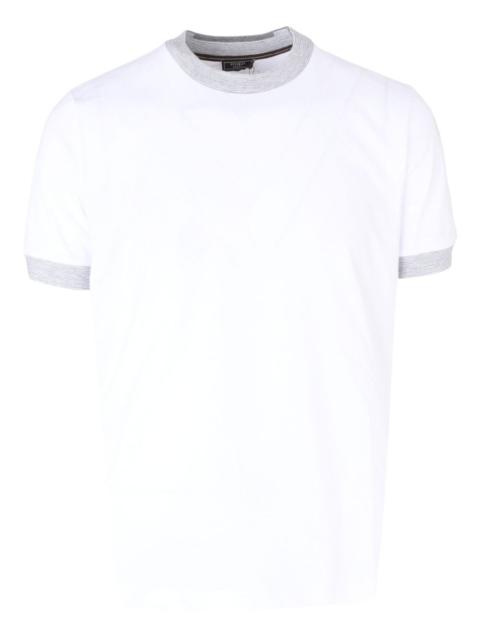 PESERICO ribbed trim T-shirt
