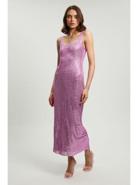 KAREN MILLEN Whitley Neill Premium Crystal Embellished Midi Dress