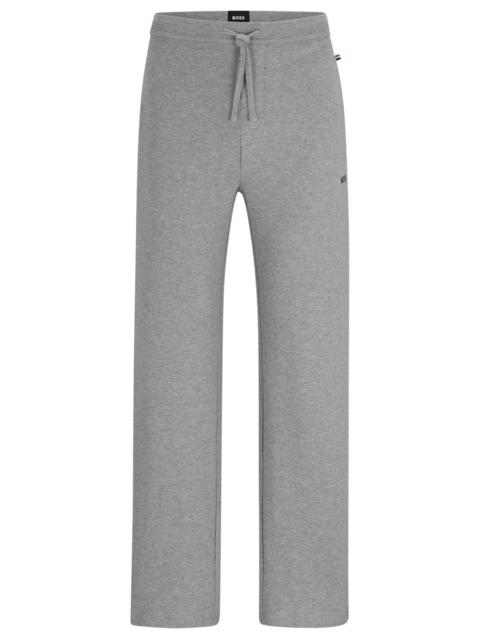 BOSS PAJAMA BOTTOMS WITH EMBROIDERED LOGO