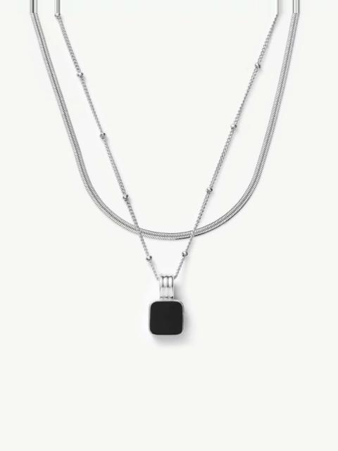 MISSOMA The Black Onyx Necklace Set