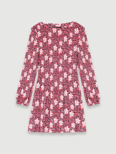maje Short floral dress
