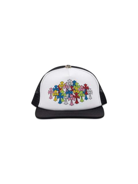 Chrome Hearts Multi Cross Trucker Hat 'Black/White'