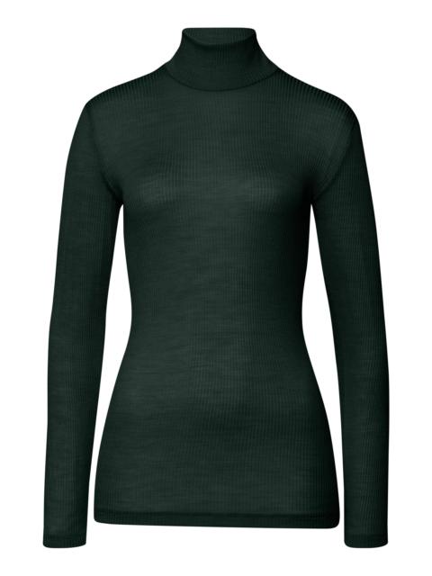 HANRO Celeste Wool And Silk Turtleneck Top