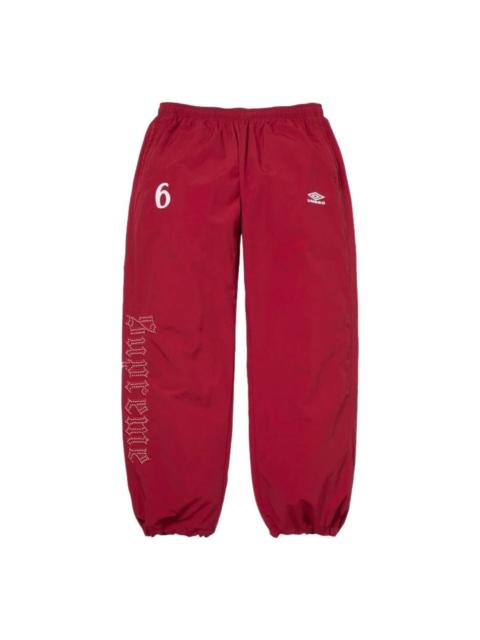 Supreme Supreme x Umbro SS26 Rhinestone Track Pant 'Red' SUP-SS26-332-RED