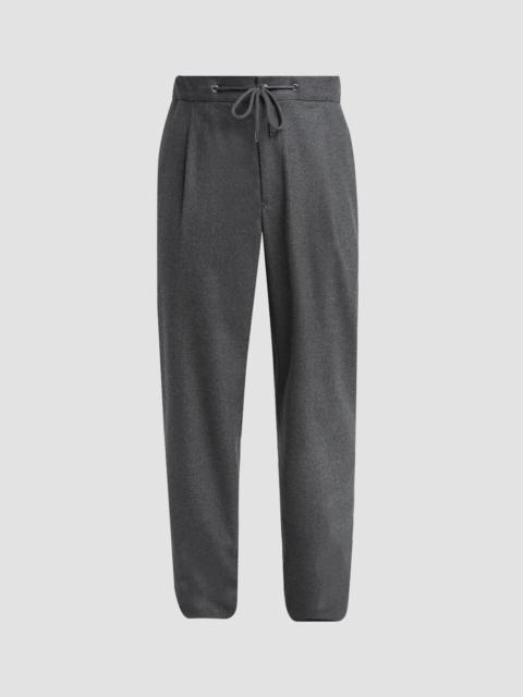 GIORGIO ARMANI Men's Stretch Cashmere Pants - Raven