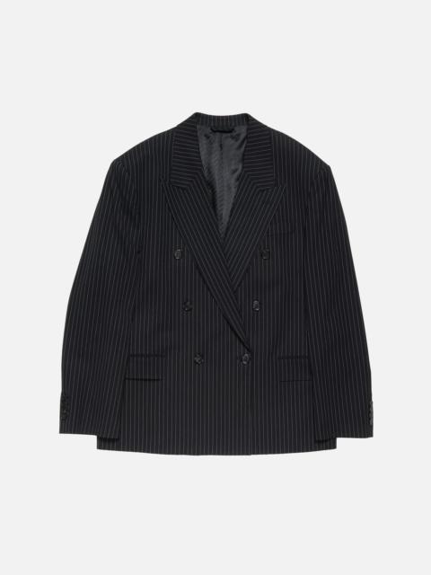 Acne Studios Double-breasted suit jacket - Navy/white