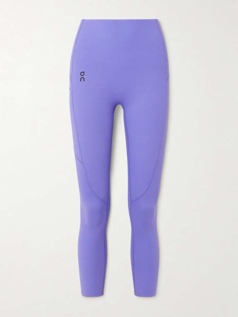 On Movement stretch recycled-jersey leggings