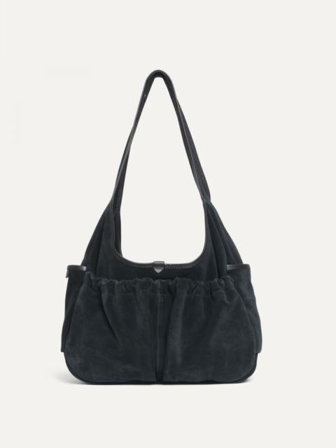 Bleu de Chauffe PAULA BAG - BLACK SUEDE