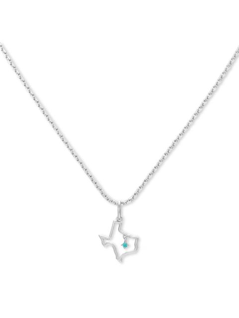KENDRA SCOTT Texas Charm Necklace in Sterling Silver
