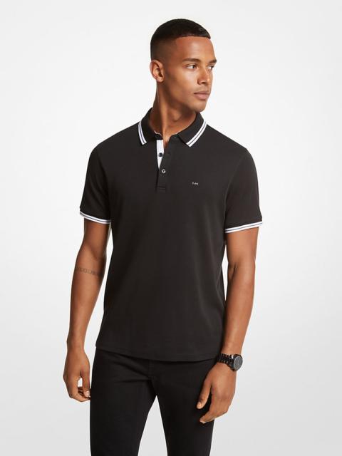 MICHAEL KORS Greenwich Cotton Polo Shirt