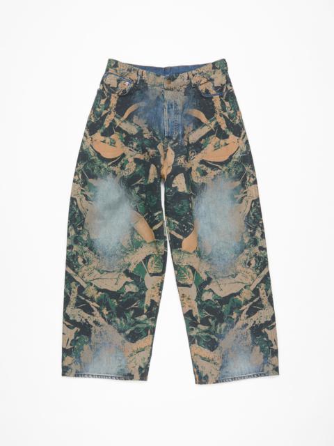 Acne Studios Super baggy fit jeans - 2023 - Brown