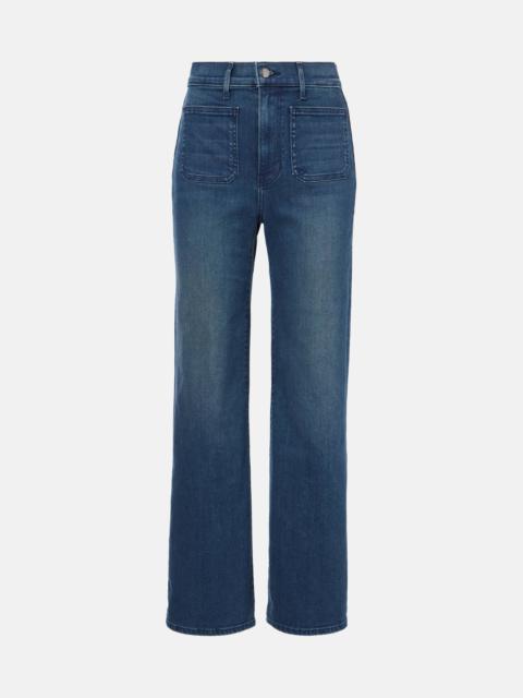VERONICA BEARD Crosbie high-rise flared jeans