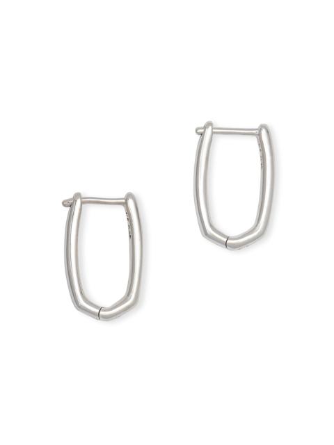 KENDRA SCOTT Ellen Huggie Earrings in Sterling Silver