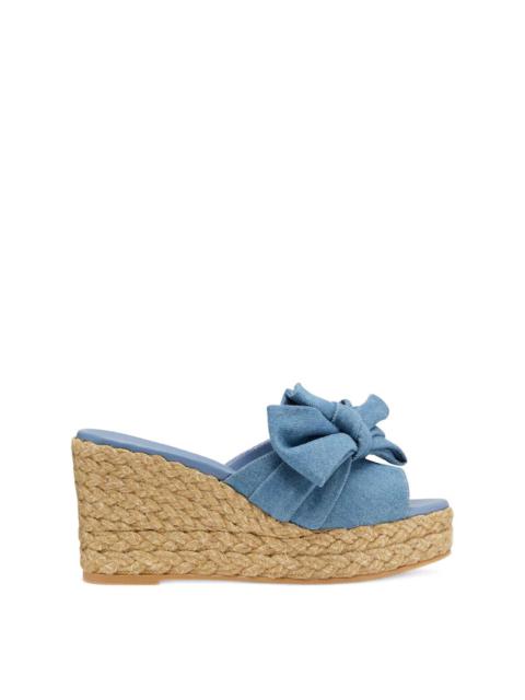 Stuart Weitzman Loveknot Espadrille Wedge Slide