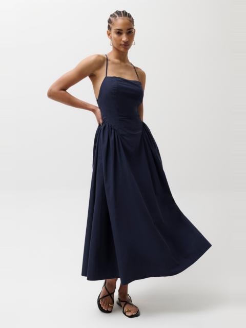 PISTOLA SADEE OPEN BACK DRESS - NAVY SHIP
