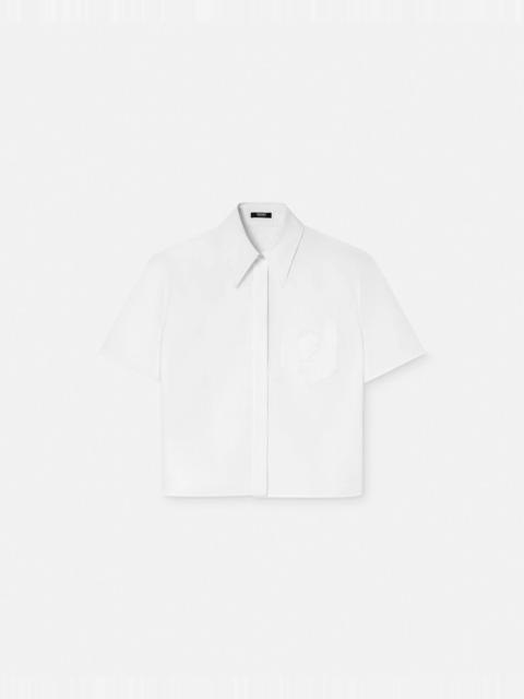 Embroidered Cameo Logo Top