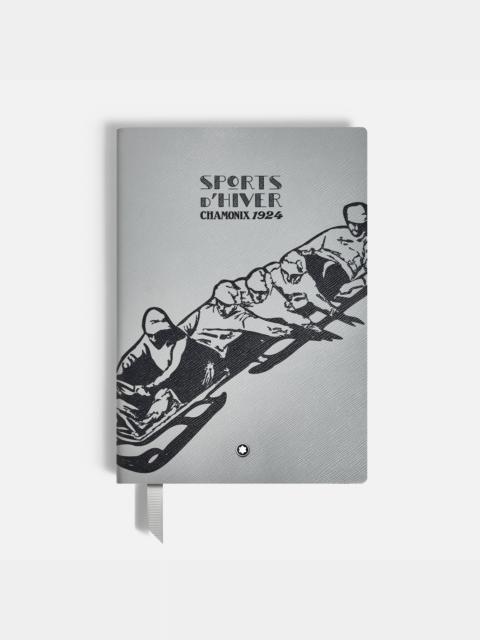 Montblanc Notebook #146 small, Meisterstück x Olympic Heritage Chamonix 1924, Grey - Lined