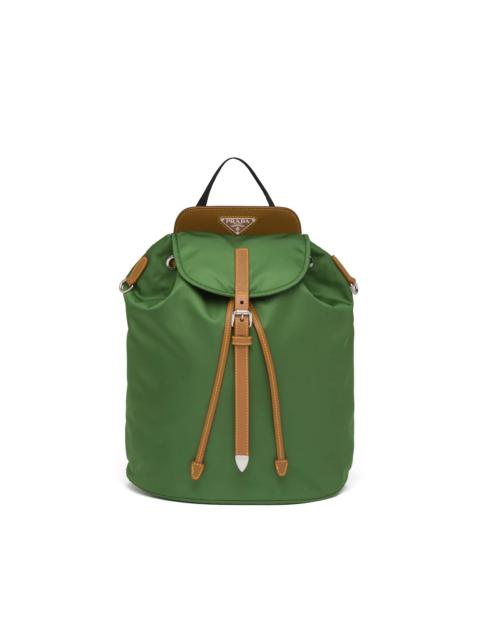 Prada Nylon and Saffiano leather backpack