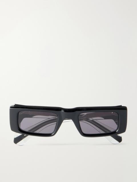 JACQUES MARIE MAGE Rimbaud Square-Frame Acetate Sunglasses