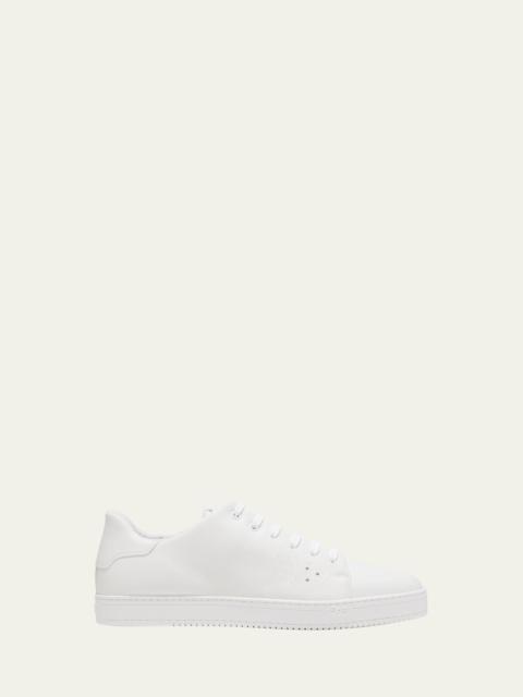 Berluti Men's Playtime Scritto Low-Top Leather Sneakers