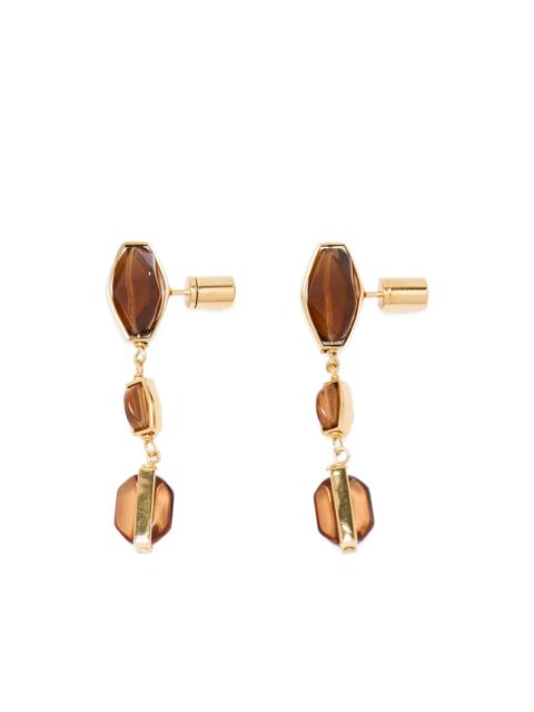 Jil Sander drop earrings