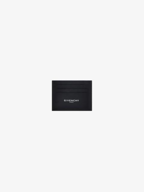 Givenchy GIVENCHY PARIS card holder in leather
