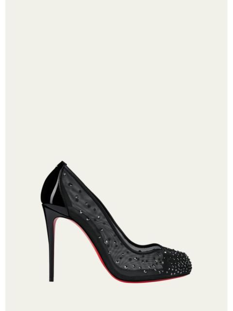Christian Louboutin Bridela Strass Red Sole Pumps