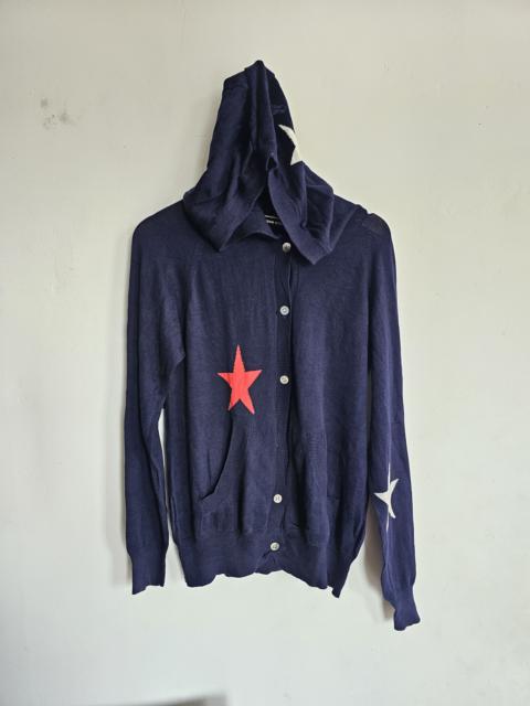Other Designers Issey Miyake - Mercibeaucoup Ear Hoodie Button Knitted