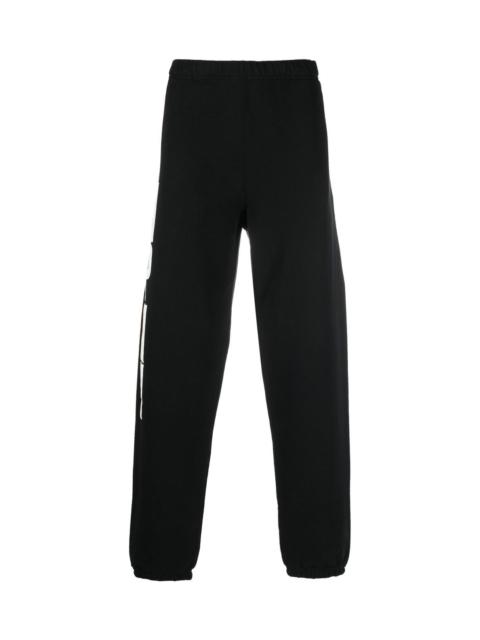 Heron Preston LOGO-PRINT TRACKSUIT BOTTOMS