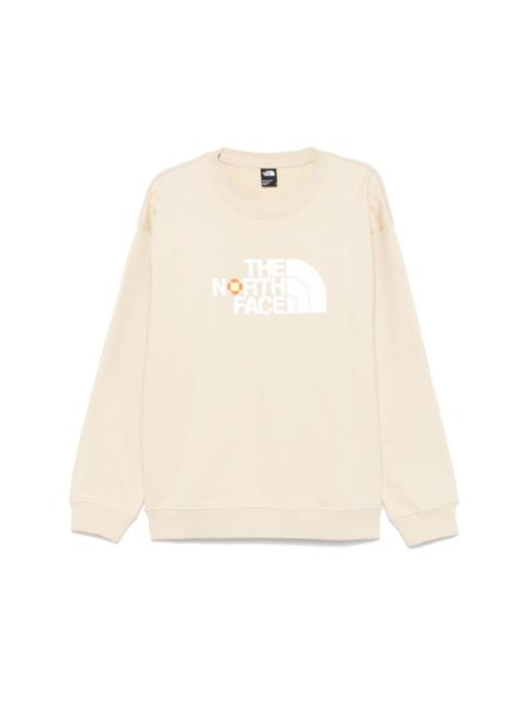 x Yinka Ilori logo-stamp sweatshirt