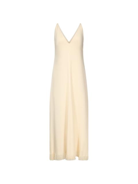 FFORME Heloise fringed maxi dress