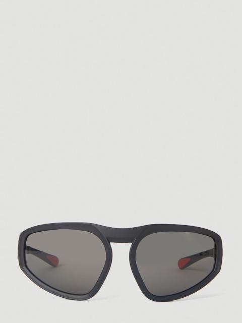 Moncler Pentagra Geometric Sunglasses