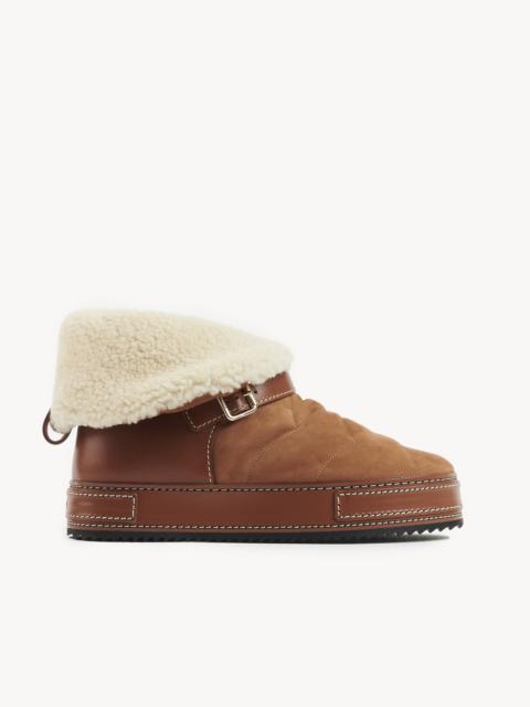 MAXIE SHEARLING BOOTIE