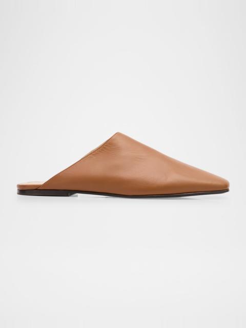 Loro Piana Alba Lambskin Flat Mules