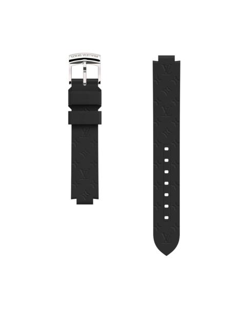 Louis Vuitton STRAP TAMBOUR RUBBER BLACK S/S