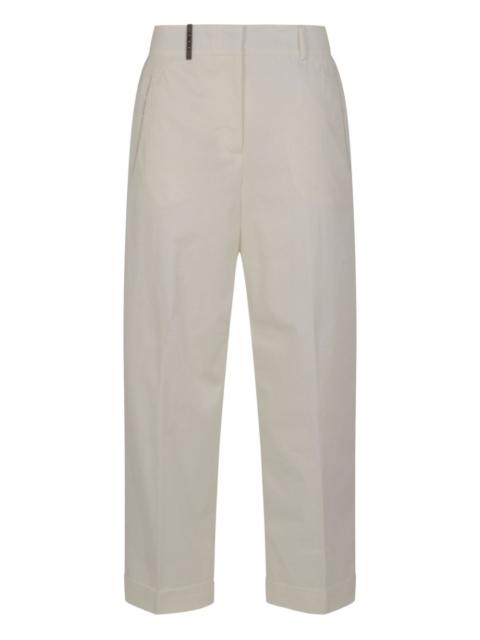 PESERICO tailored straight-leg trousers