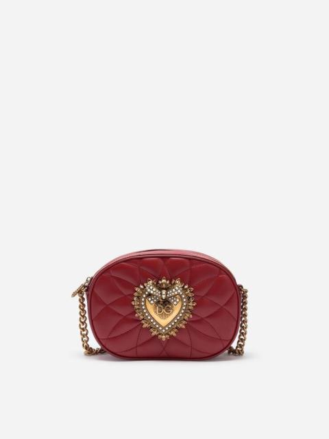 Dolce & Gabbana Devotion camera bag in quilted nappa leather
