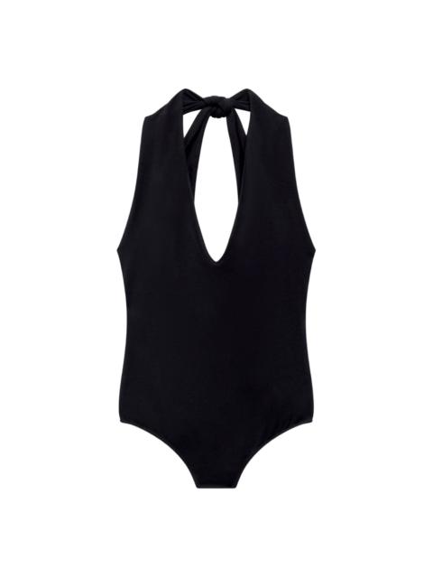 halterneck bodysuit