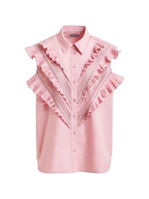 ESSENTIEL ANTWERP Jeandarlene ruffled shirt