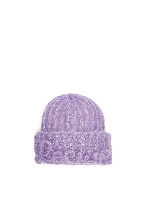 Loewe LOEWE beanie in mohair blend