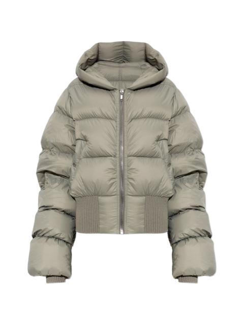 Rick Owens hooded padded jacket