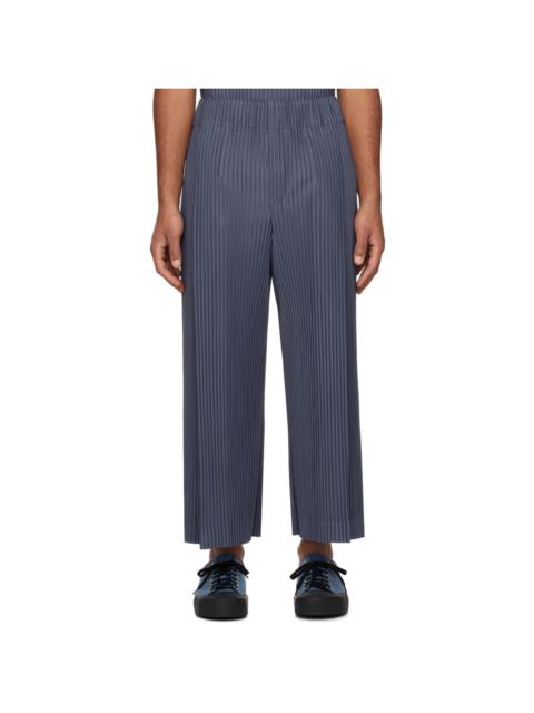 ISSEY MIYAKE Gray Monthly Color October Trousers