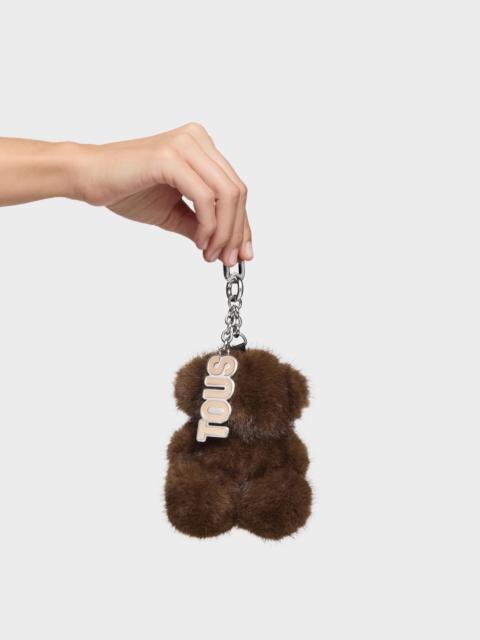 TOUS Brown Key ring Bold Bear Wild