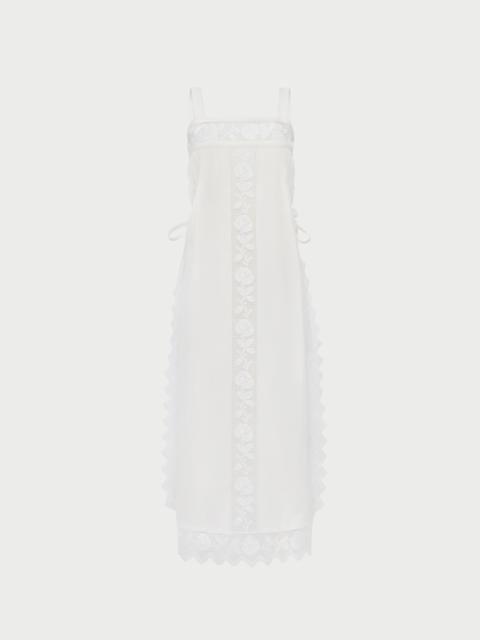 LOEFFLER RANDALL Poppy Lace Trim Dress